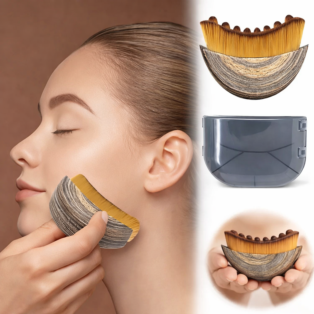 Lymphatic Facial Massage Brush for Eye and Neck Care