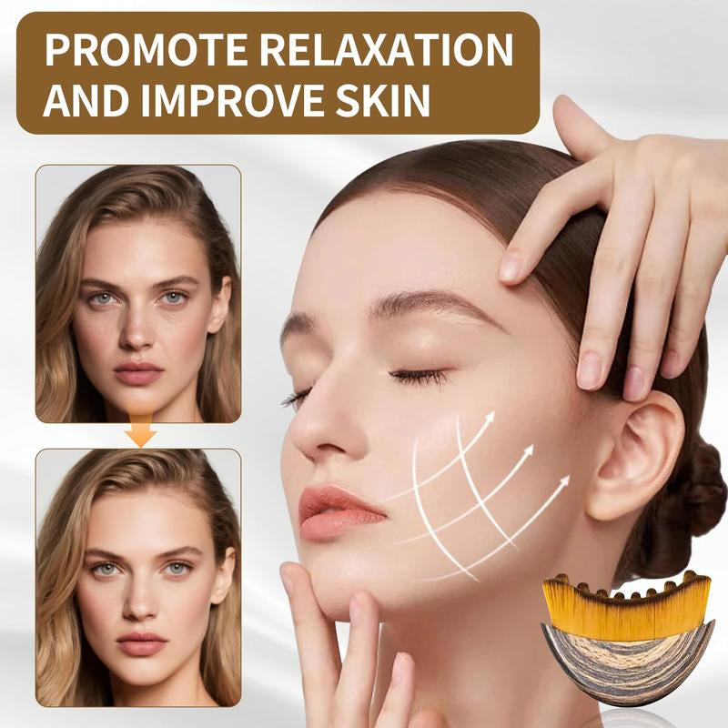 Transform Your Look with Our Buy One, Get One Free Lymphatic Contour Face Brush – The Ultimate Tool for Jawline Sculpting and Facial Fatigue Relief!