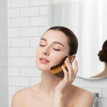 Lymphatic Facial Massage Brush for Eye and Neck Care